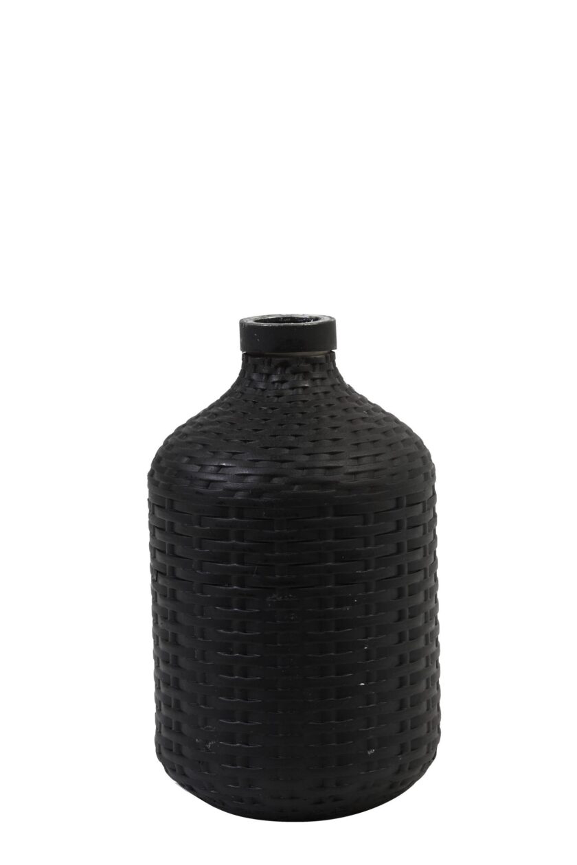 Black Wick Vase