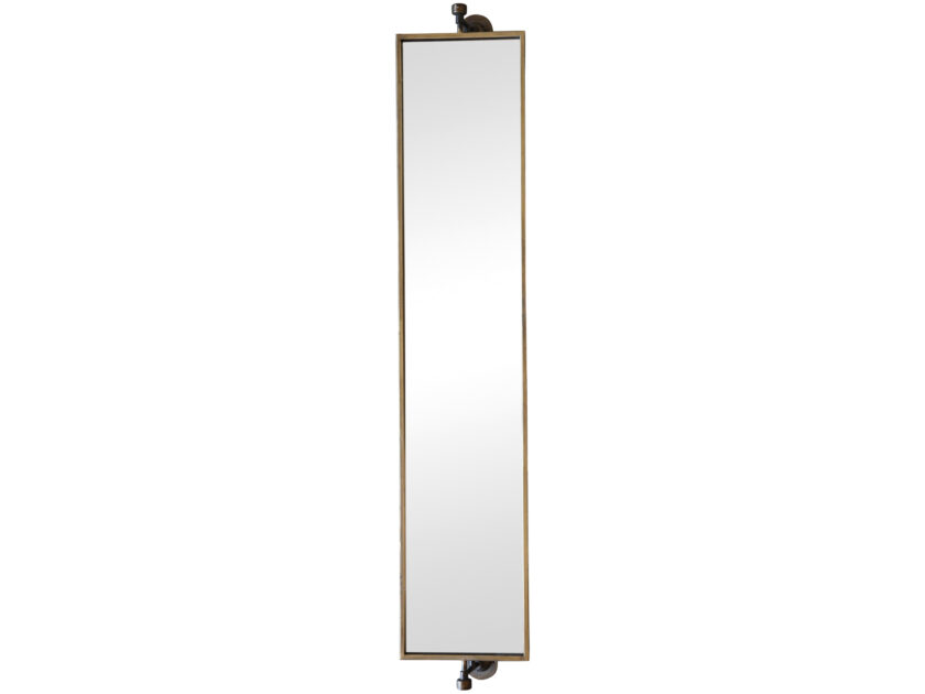 Luna Antique Brass Mirror - Image 2