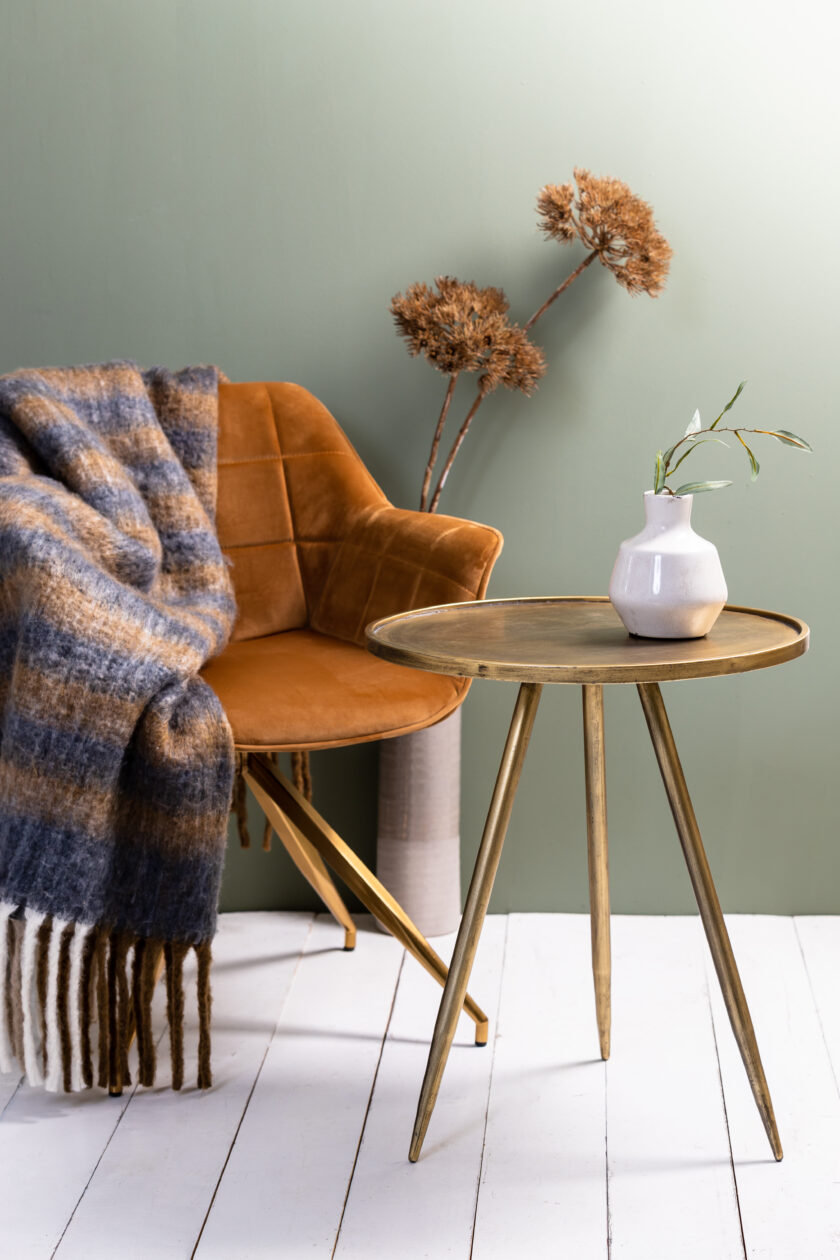 Antique Bronze Side Table Envira