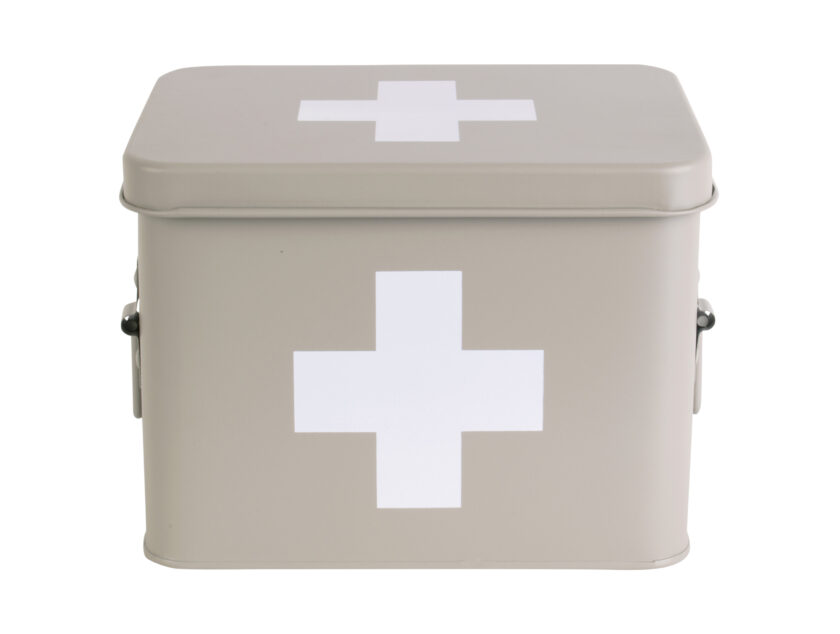 First Aid Box Small Warm Grey - Image 2