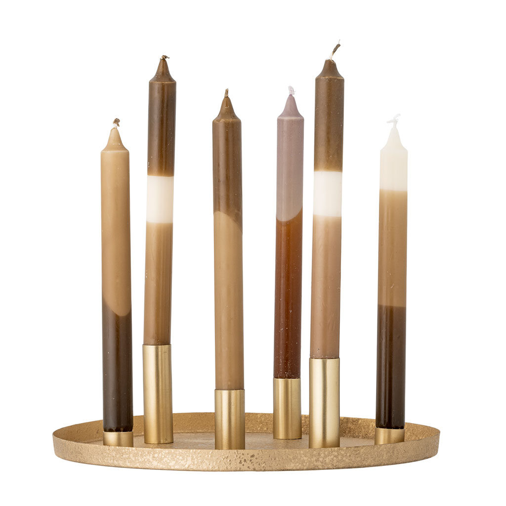 Maxime Candle Holder, Gold, Metal - Image 11