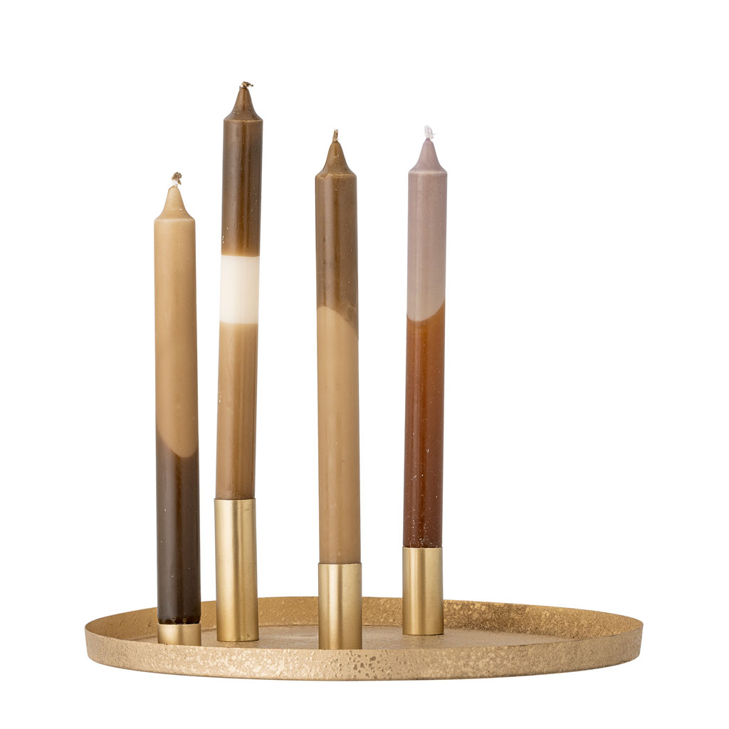 Maxime Candle Holder, Gold, Metal - Image 10
